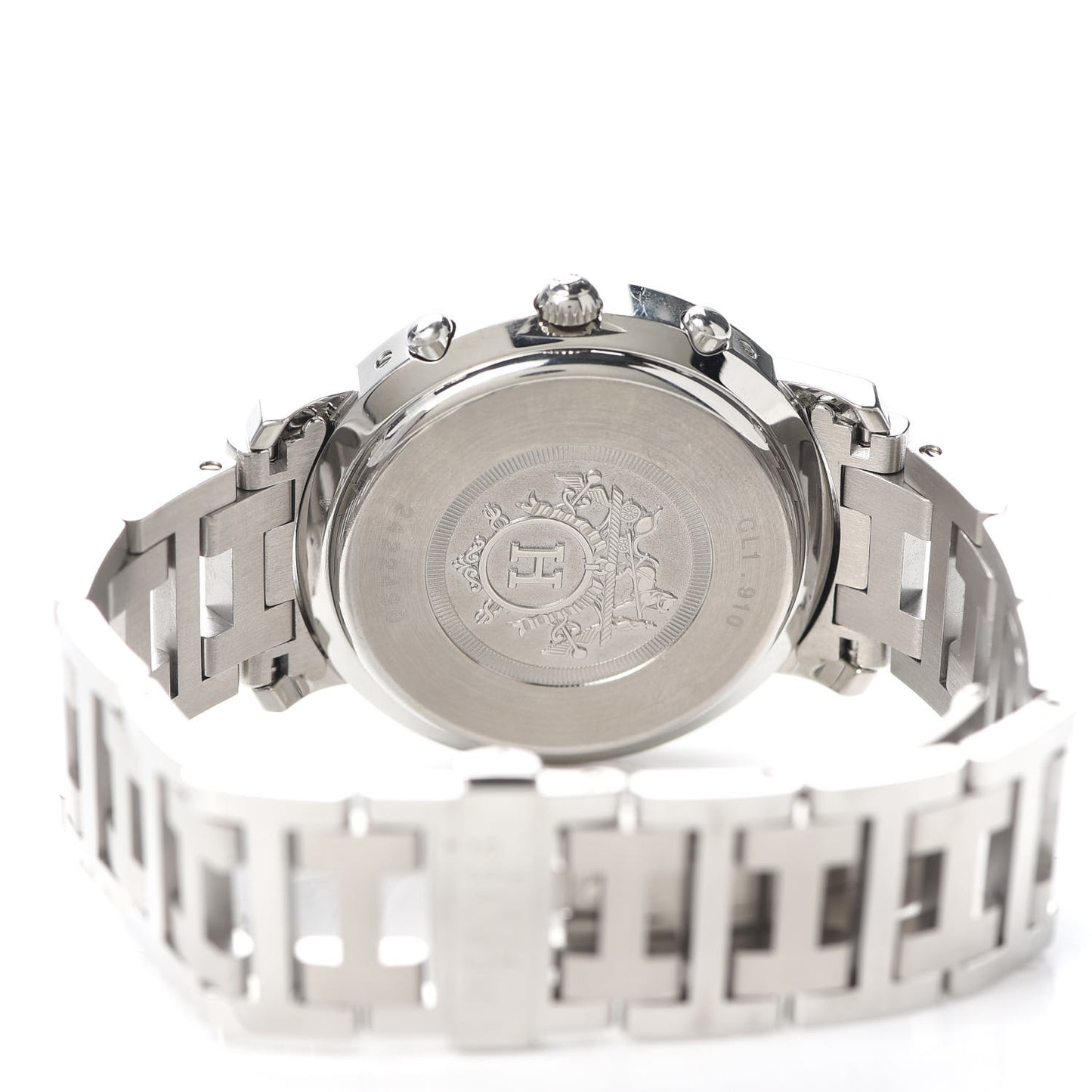 Stainless Steel 38mm Clipper Chronograph Quartz Watch