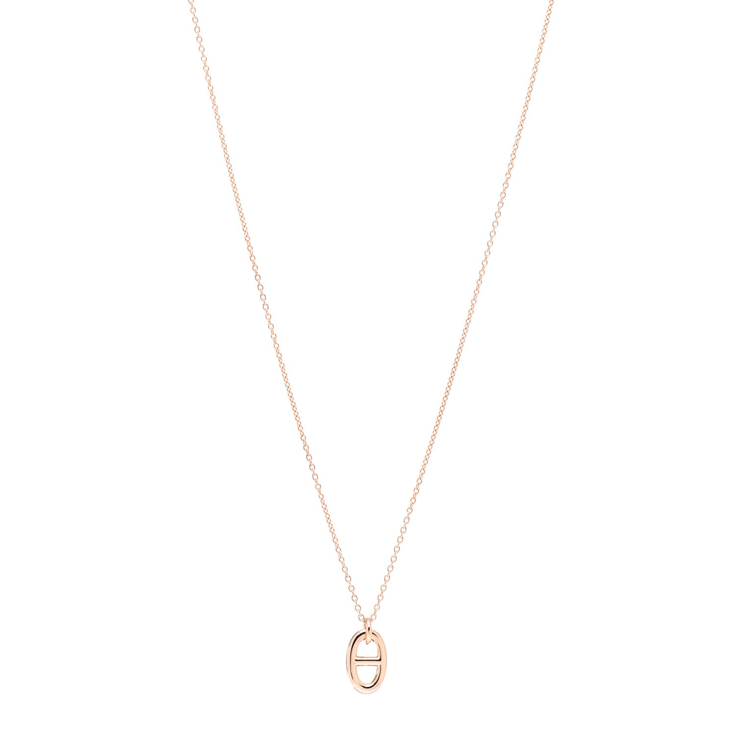 Hermes 18K Rose Gold PM Farandole Pendant Necklace 1 of 6