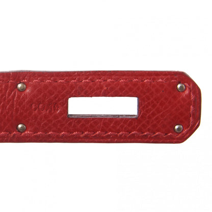Hermes Epsom Birkin 30 Rouge Casaque 23 of 27