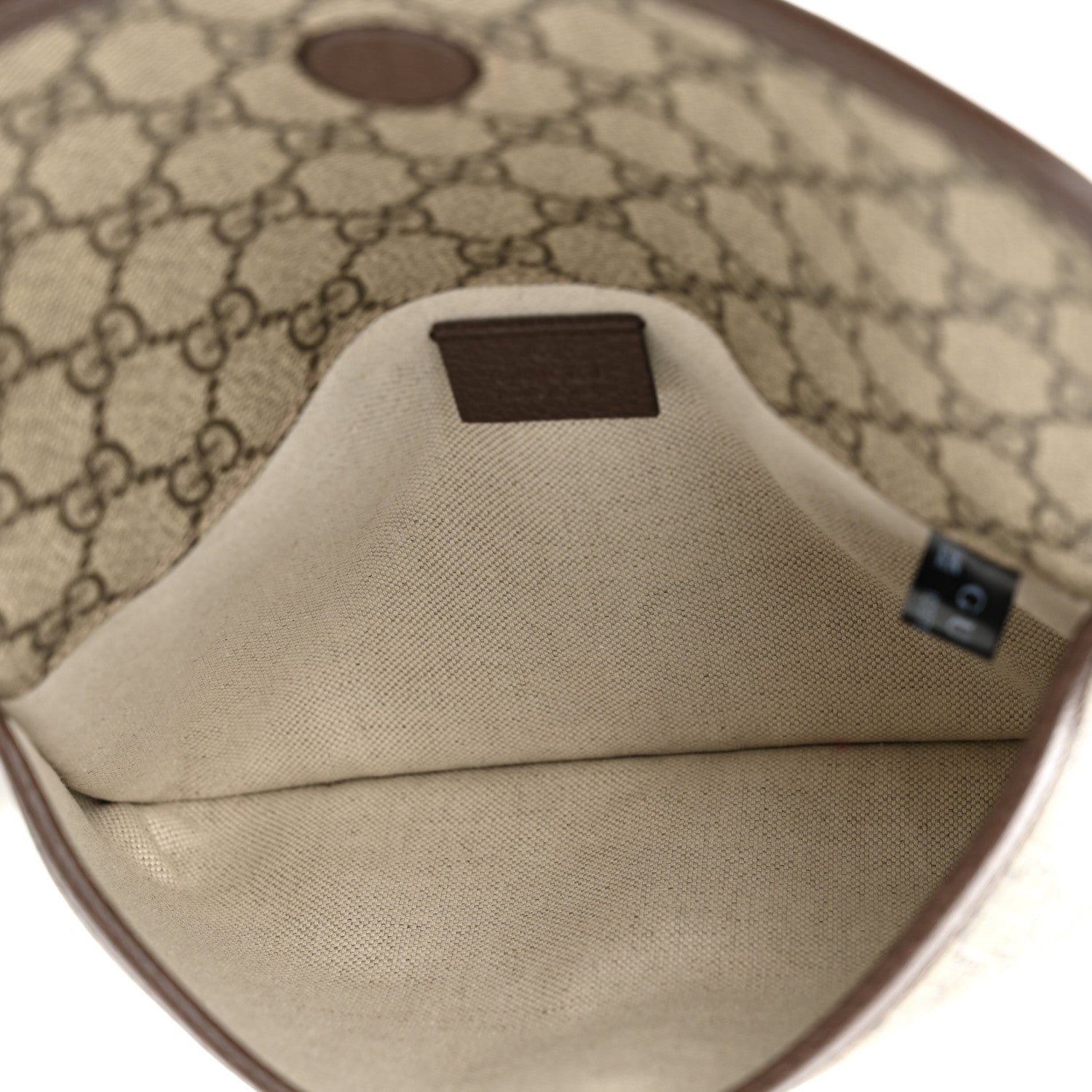Gucci GG Supreme Monogram Neo Vintage Web Belt Bag Brown 5 of 10
