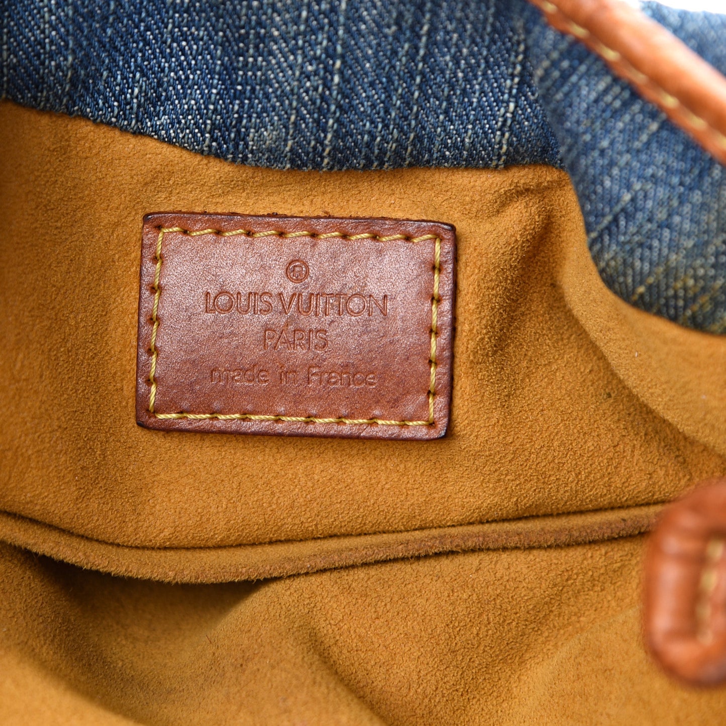 Monogram Denim Pleaty Blue
