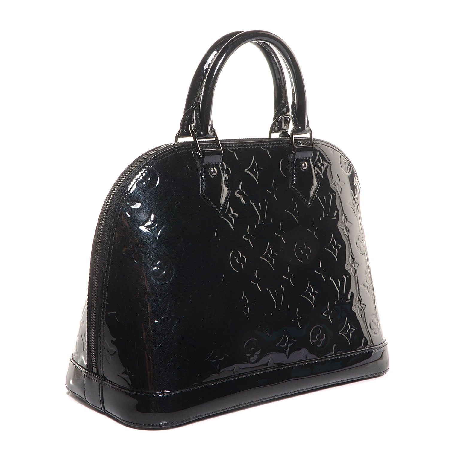 Louis Vuitton Vernis Alma PM Noir Magnetique 3 of 7