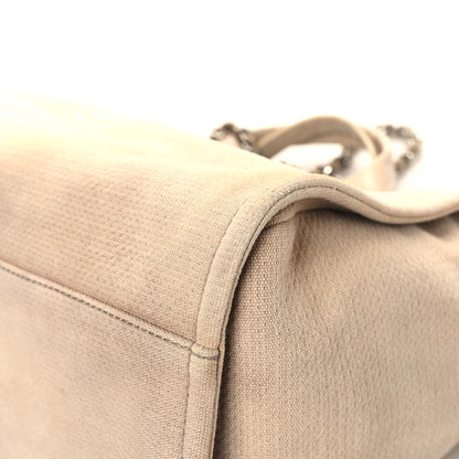 Chanel Mixed Fibers Medium Deauville Tote Beige 10 of 14