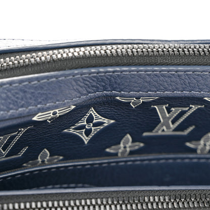 Louis Vuitton Monogram Shadow G65 Trio Messenger Navy 11 of 11