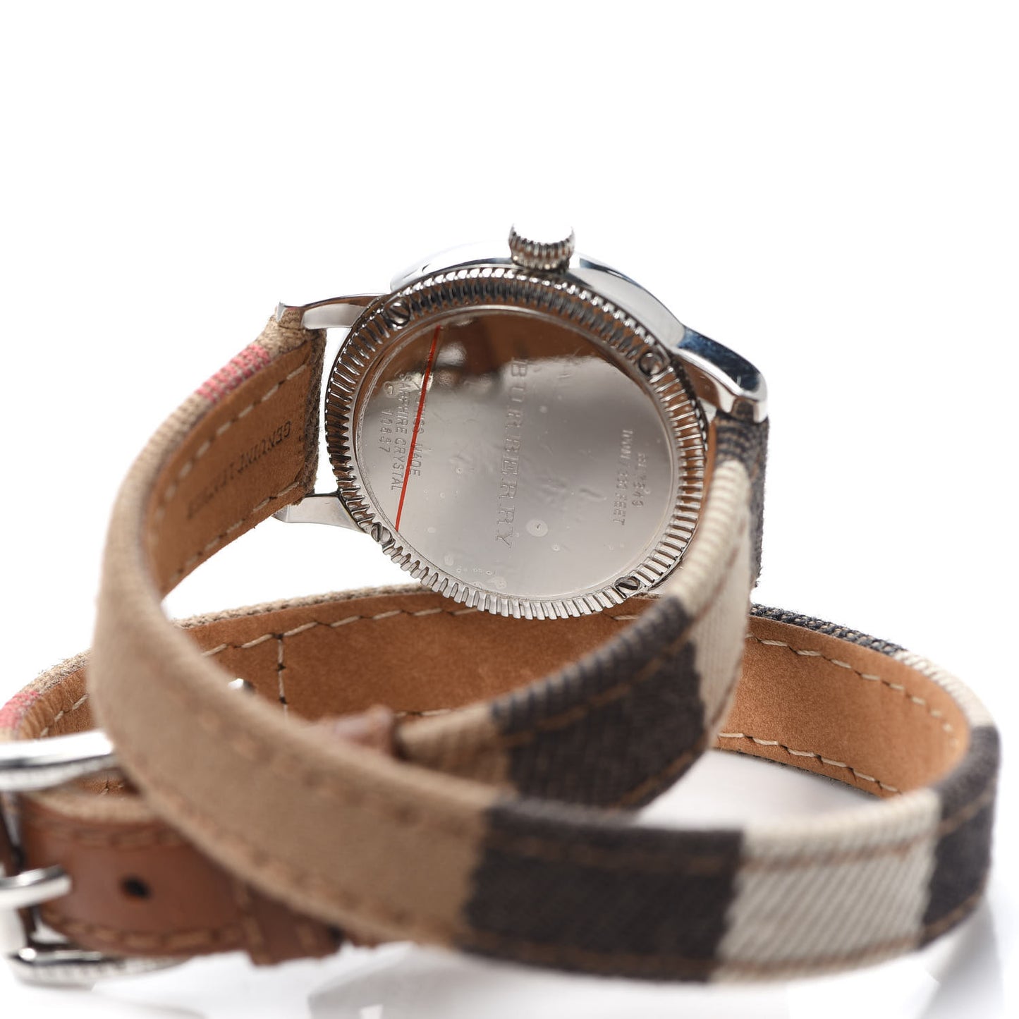 Stainless Steel Calfskin 30mm Wrap Quartz Watch BU7849