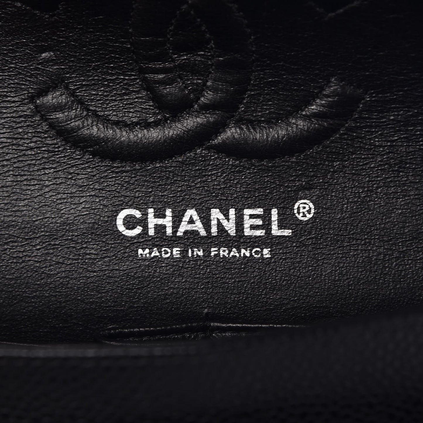 Caviar Quilted Small Double Flap Black