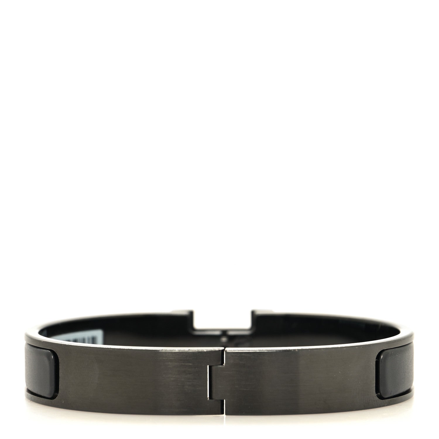 Hermes Matte Enamel Narrow Clic Clac HH Bracelet T5 So Black 3 of 6