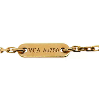 Van Cleef & Arpels 18K Yellow Gold Mother of Pearl Sweet Alhambra Bracelet 5 of 7