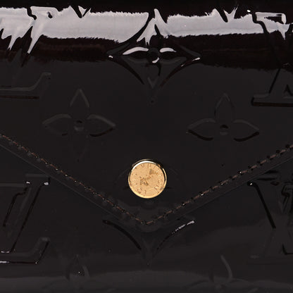 Louis Vuitton Vernis Victorine Wallet Amarante 7 of 7