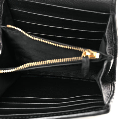 Gucci Roxy Calfskin Medium Blondie Chain Wallet Black 5 of 11