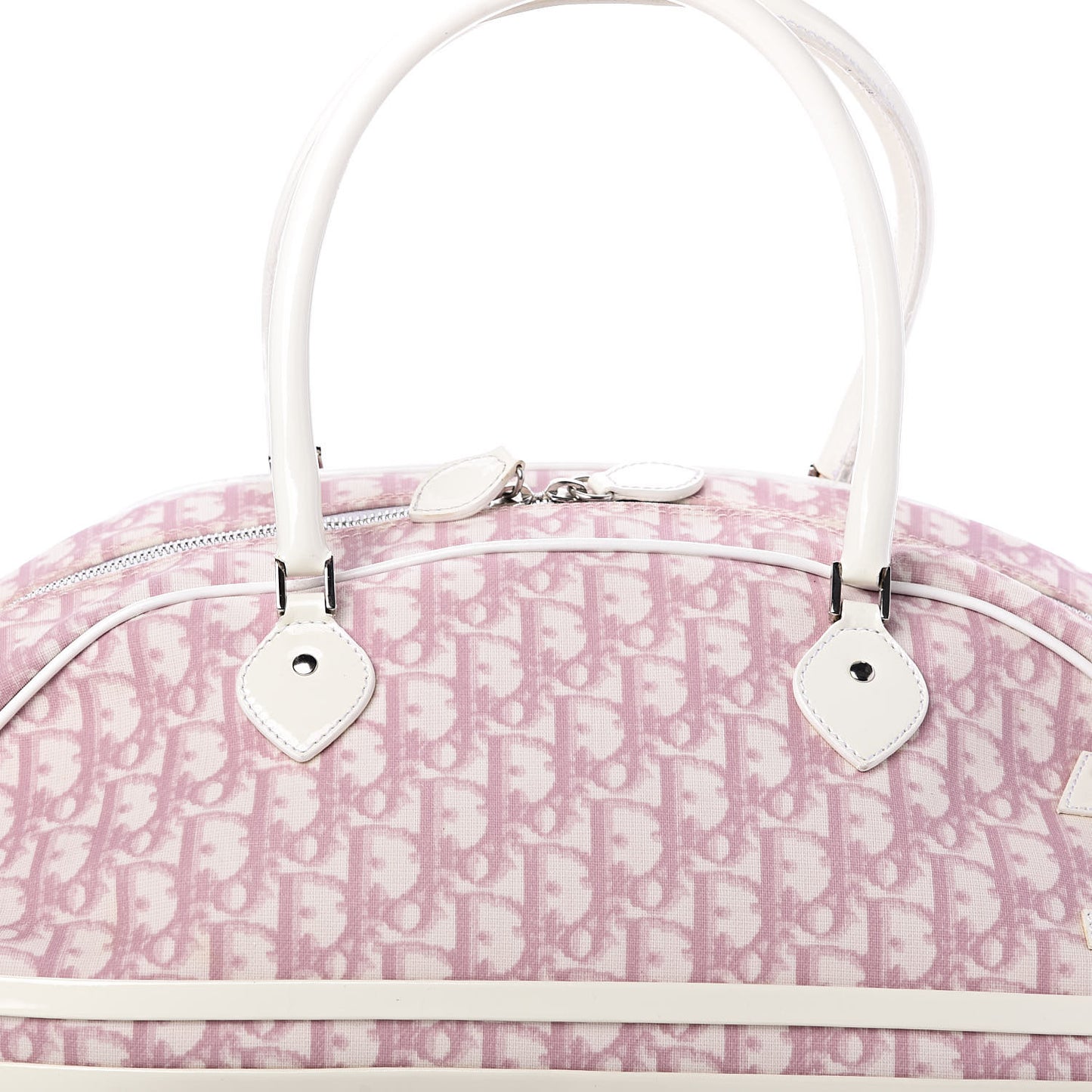 Monogram Girly Boston Pink