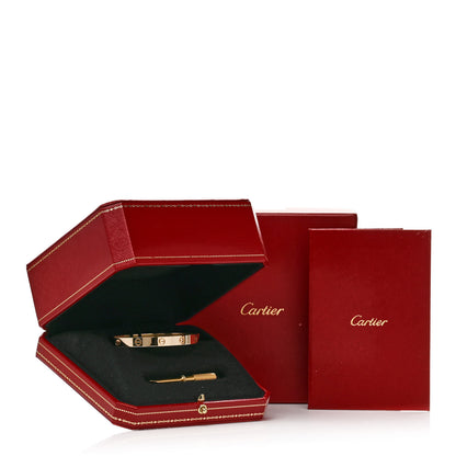 Cartier 18K Yellow Gold LOVE Bracelet 18 9 of 9