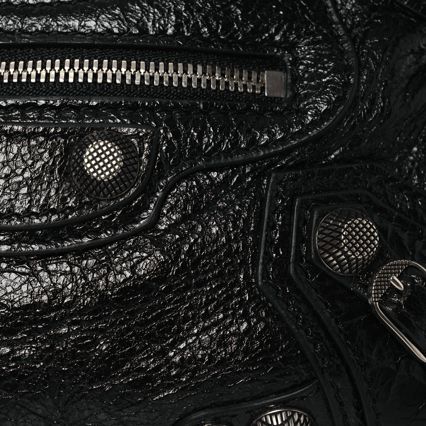 Agneau Arena Neo Cagole Mini Handbag Black