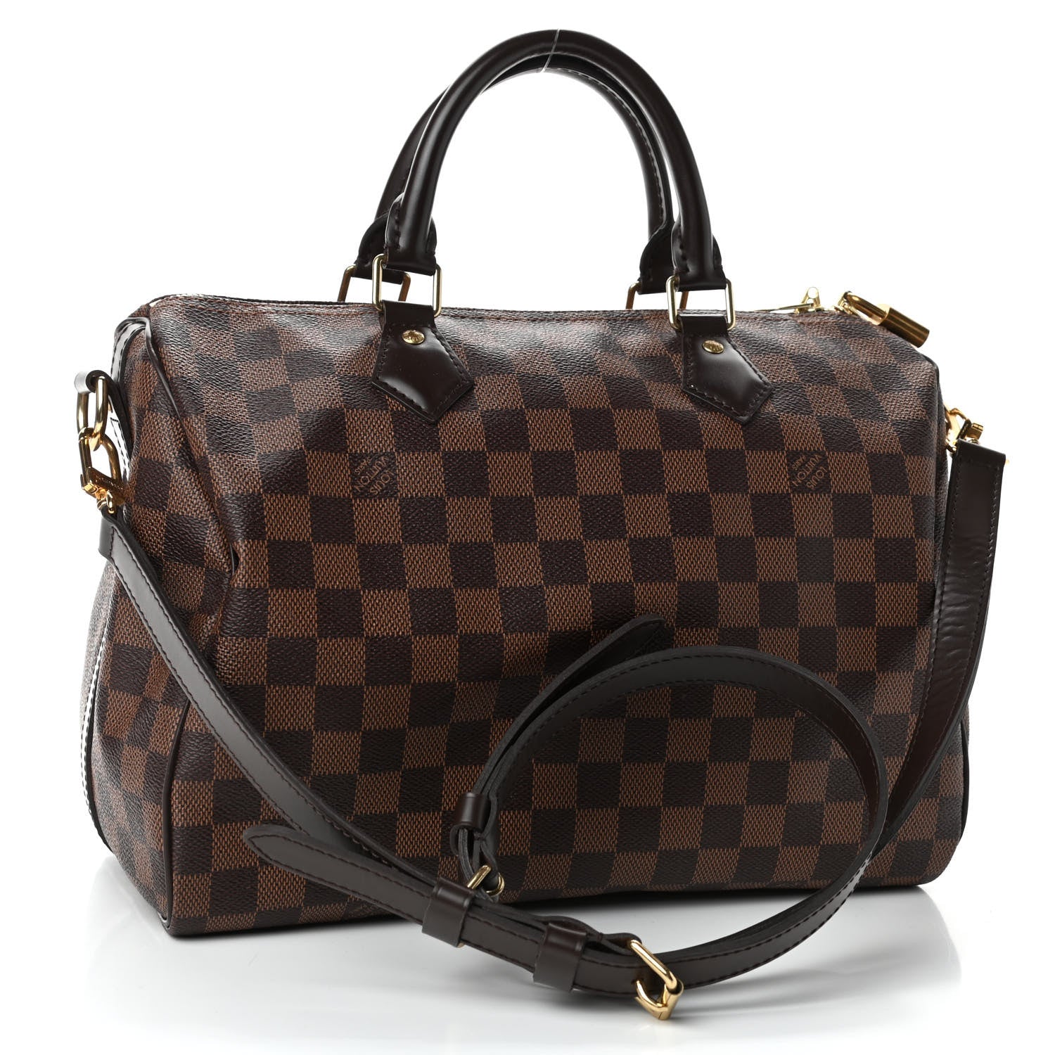 Louis Vuitton Damier Ebene Speedy Bandouliere 30 2 of 6