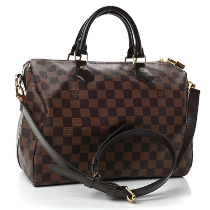 Louis Vuitton Damier Ebene Speedy Bandouliere 30 2 of 6