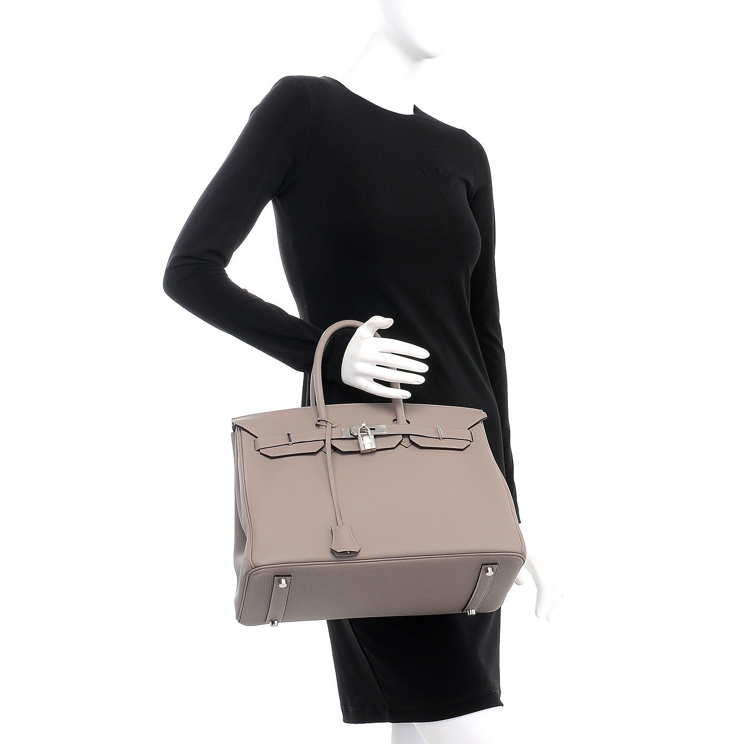 Hermes Togo Birkin 35 Gris Asphalte 2 of 34