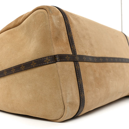Louis Vuitton Suede Monogram Express MM Hazelnut 7 of 8
