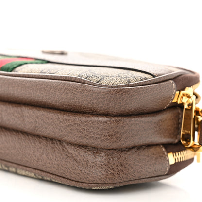 Gucci GG Supreme Monogram Web Mini Ophidia GG Bag Brown 12 of 13