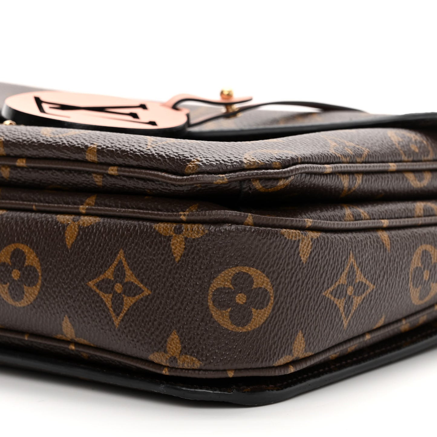 Monogram Braided Pochette Metis Coquelicot