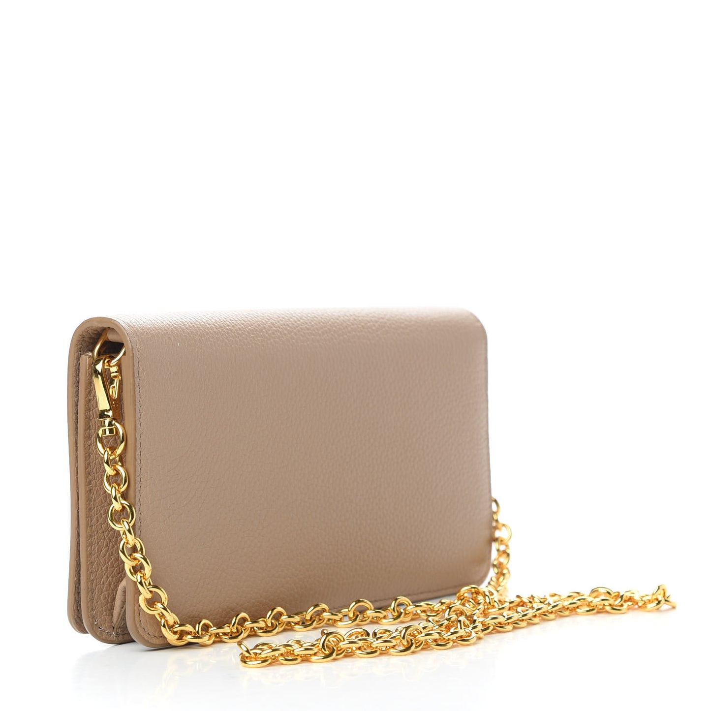 Vitello Daino Chain Wallet Cammeo