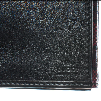 Gucci Crystal Monogram Hysteria Continental Wallet Light Cherry Black 6 of 8