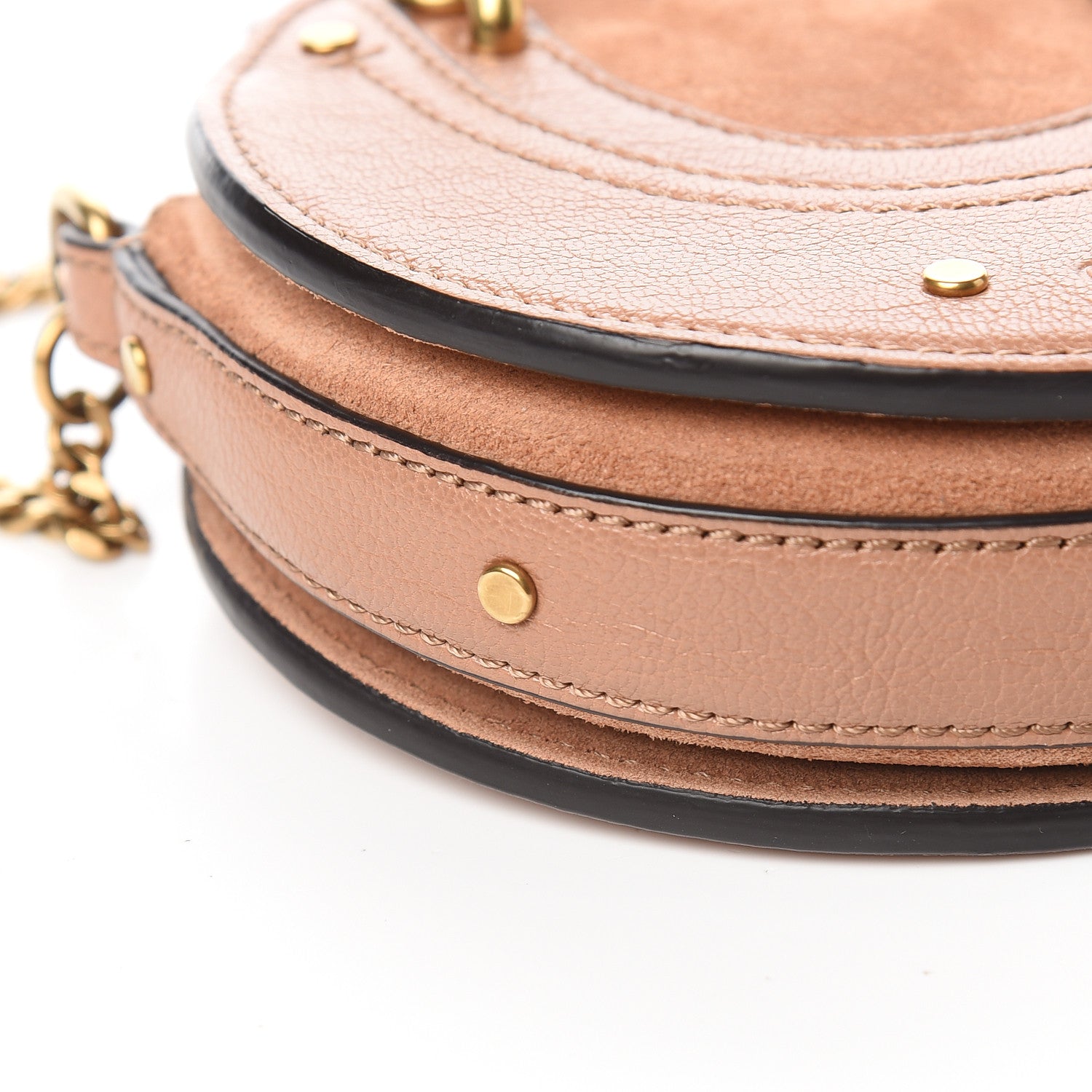 Chloe Goatskin Suede Mini Pixie Bag Nougat 7 of 9