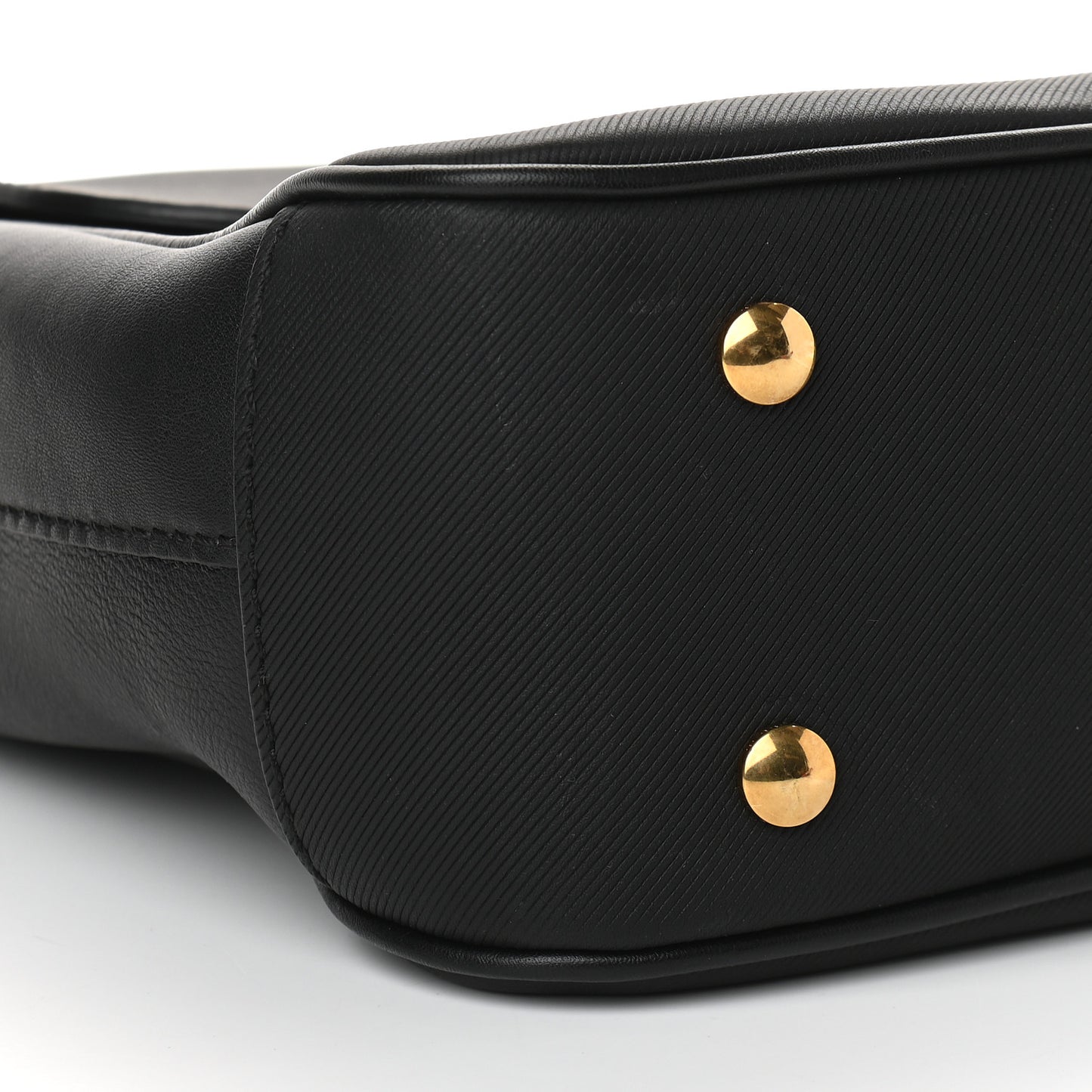 Trench Calfskin Medium DK88 Top Handle Bag Black