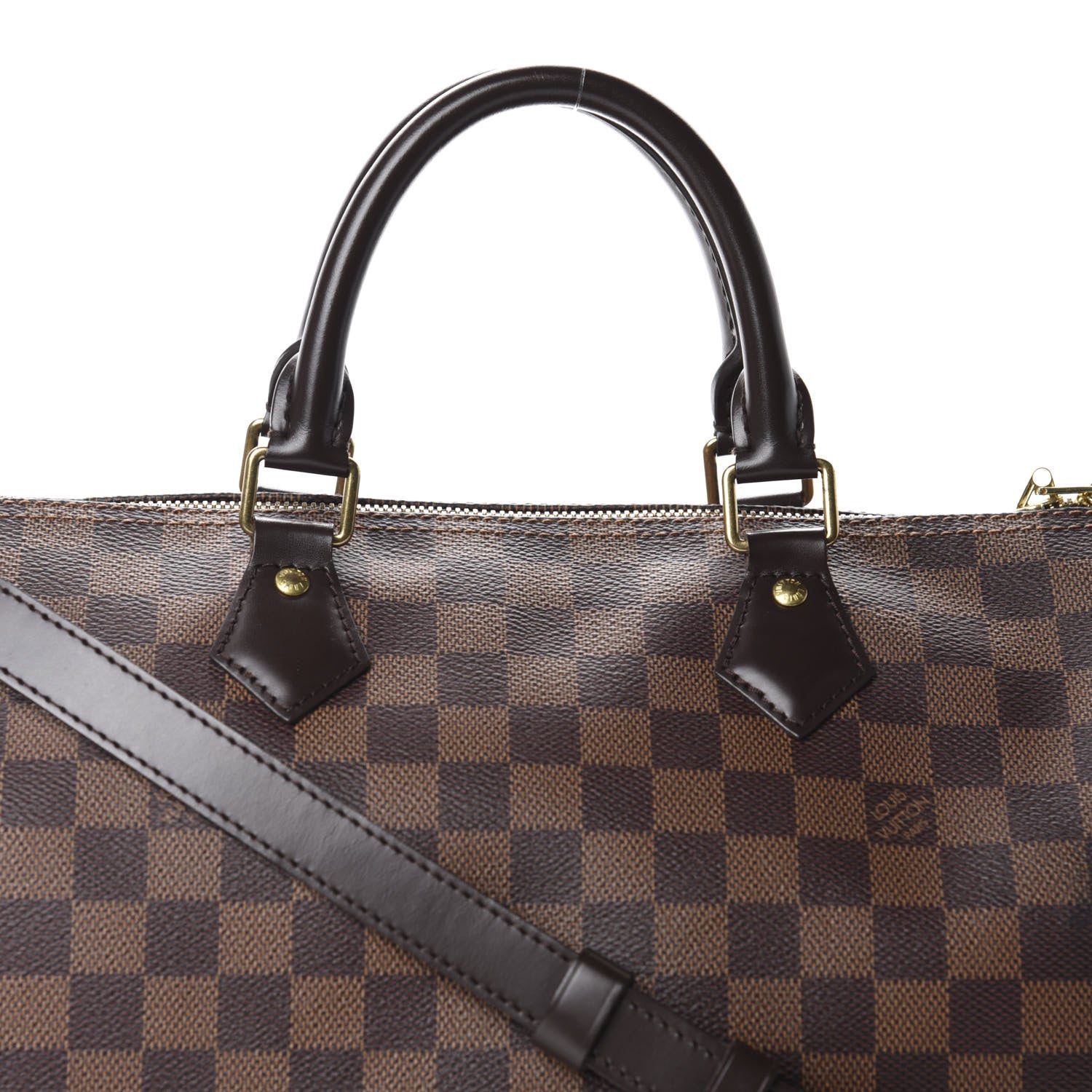 Louis Vuitton Damier Ebene Speedy Bandouliere 30 9 of 10