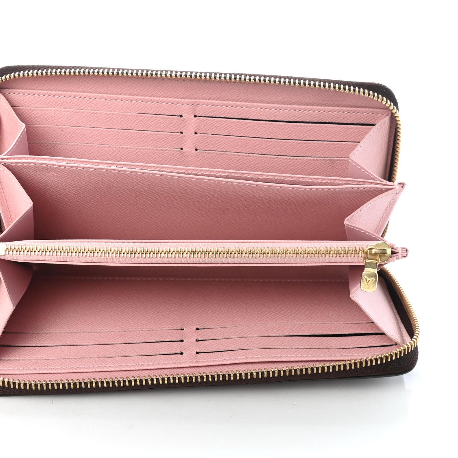 Louis Vuitton Monogram Zippy Wallet Rose Ballerine 4 of 7