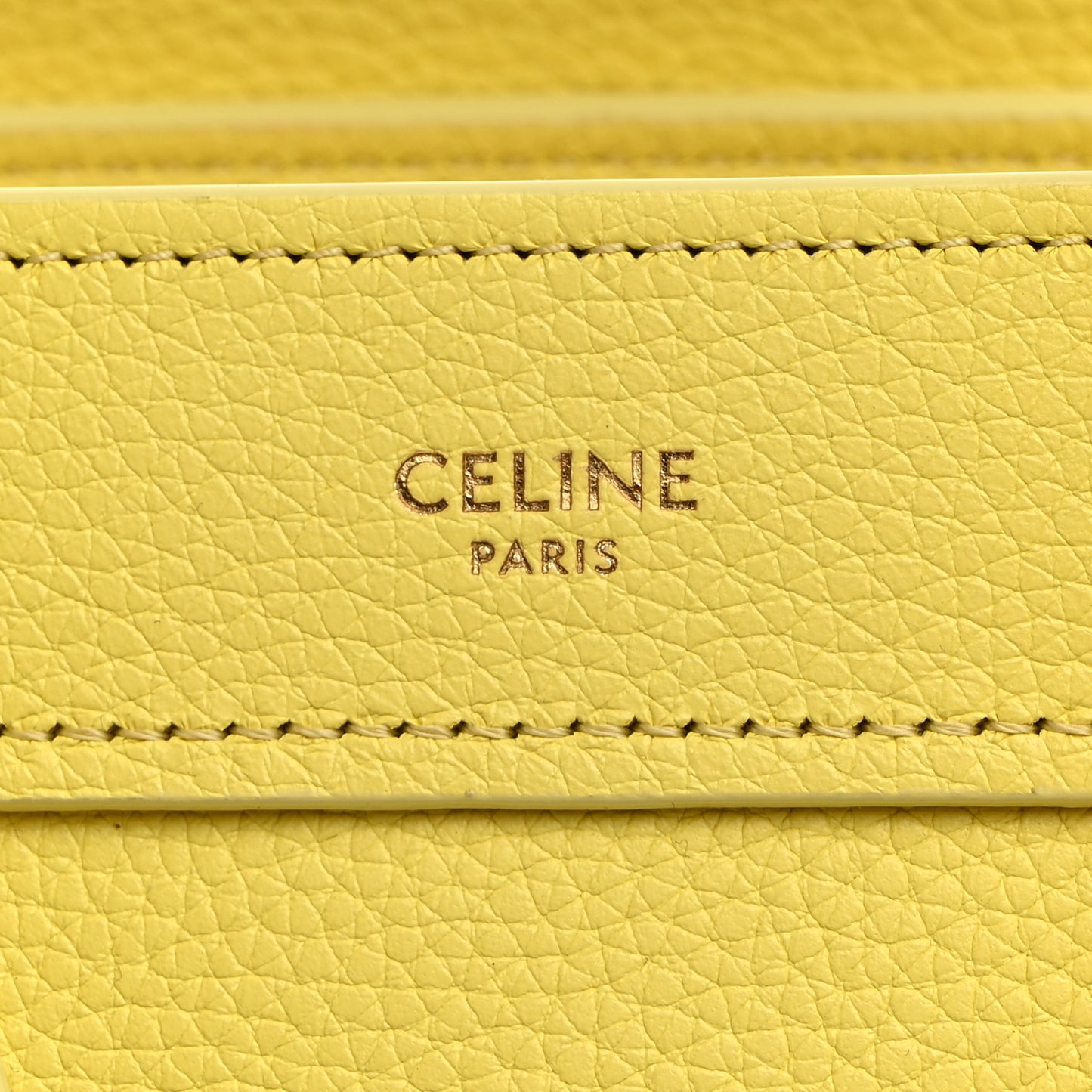 Drummed Calfskin Nano Luggage Acacia