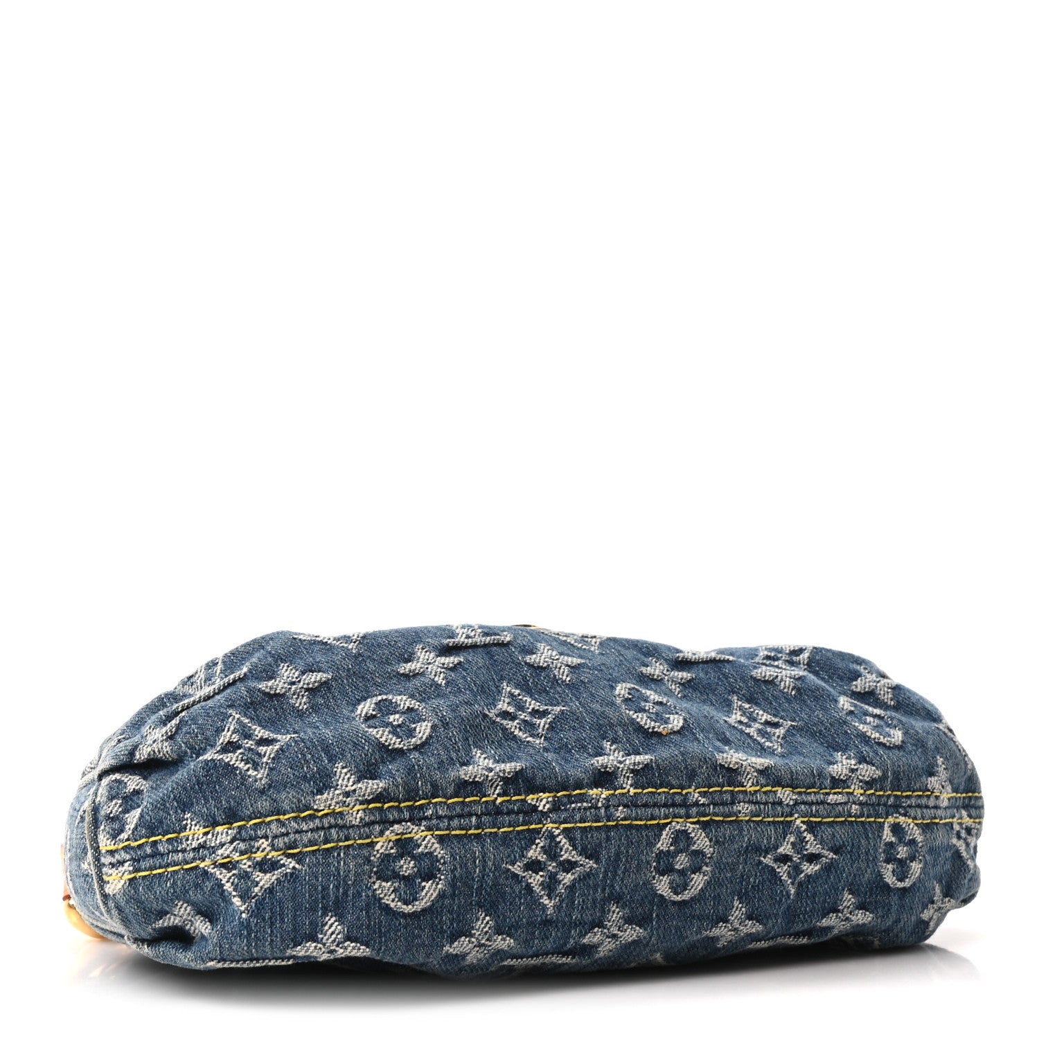 Louis Vuitton Monogram Denim Mini Pleaty Blue 4 of 9