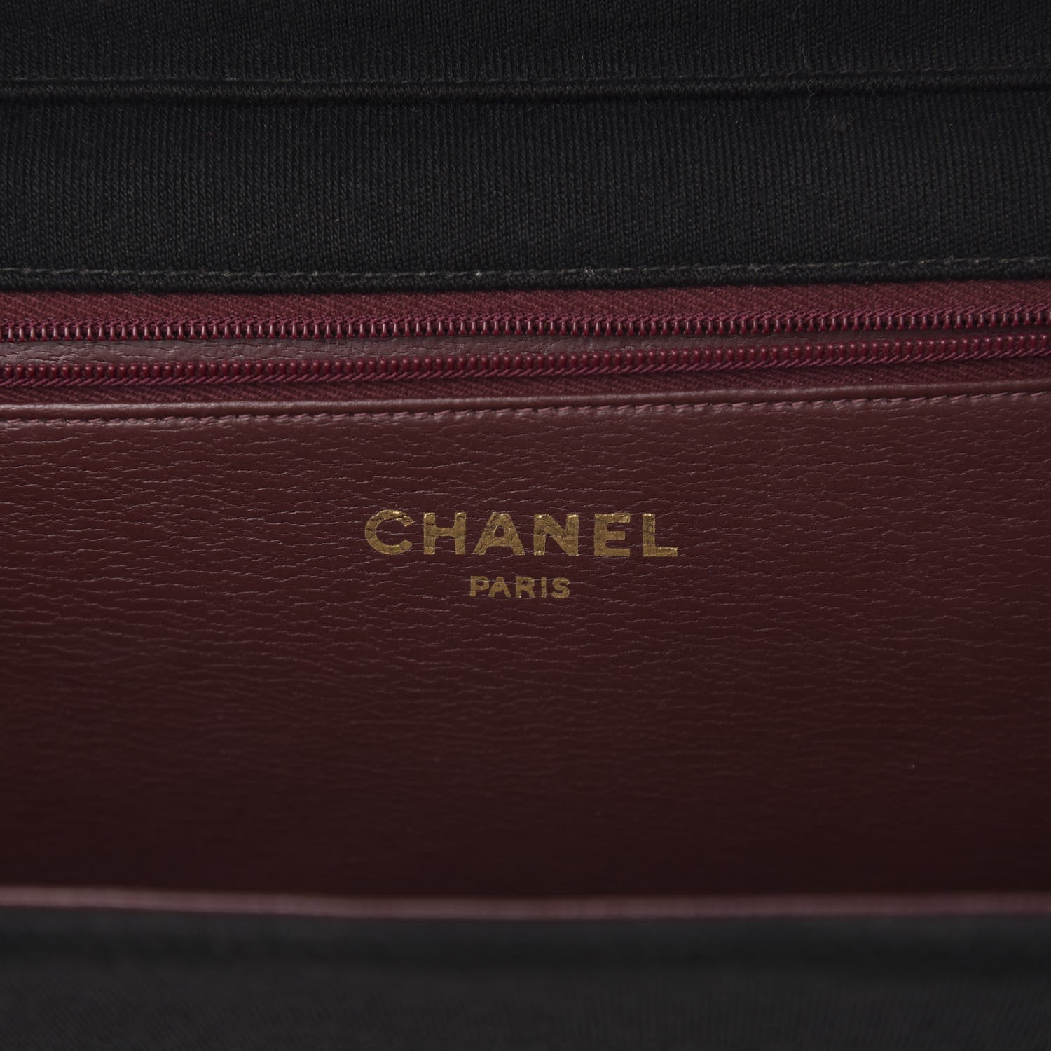 Chanel Jersey Quilted Wallet On Chain WOC Black 5 of 10