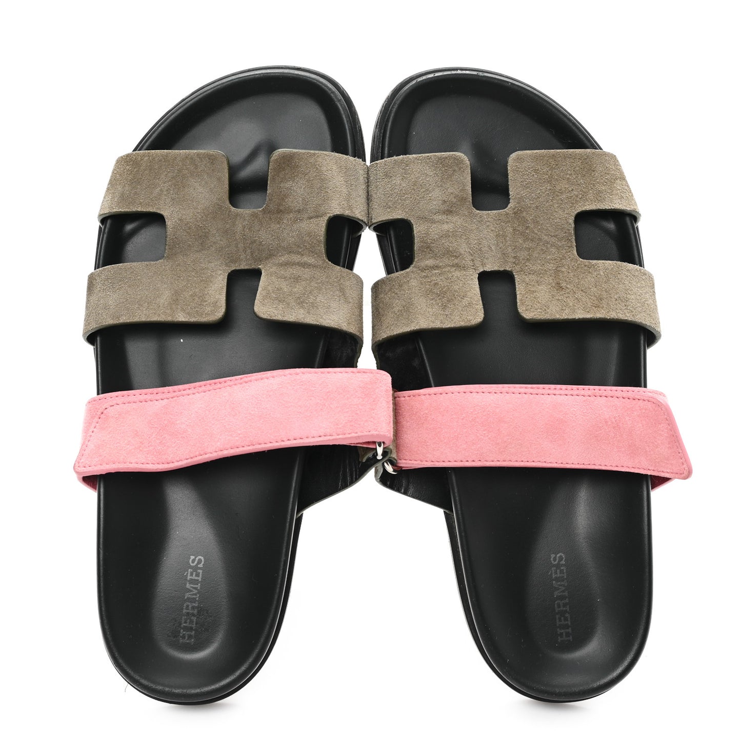 Suede Goatskin Womens Chypre Sandals 39.5 Toundra Rose Du Desert