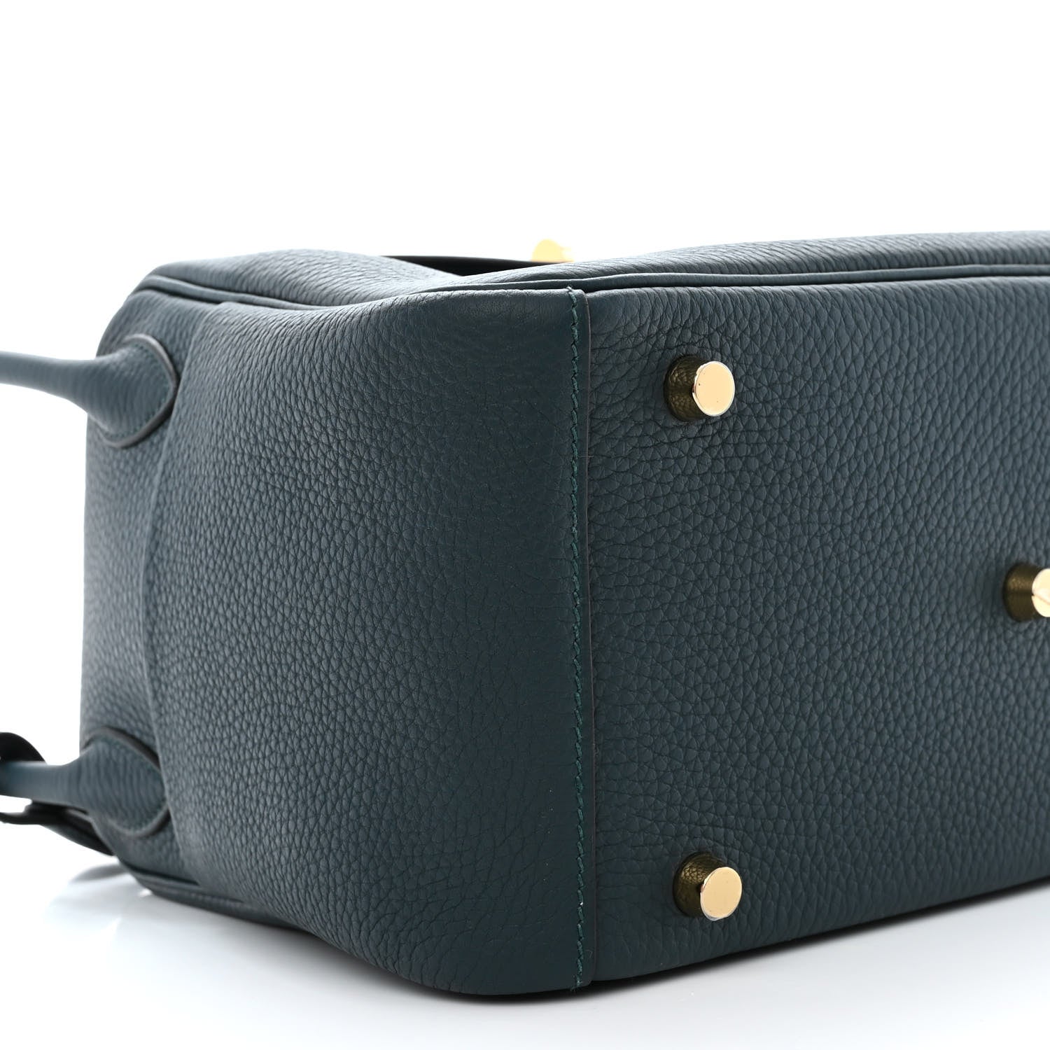 Hermes Taurillon Clemence Lindy 26 Vert Cypress 9 of 11