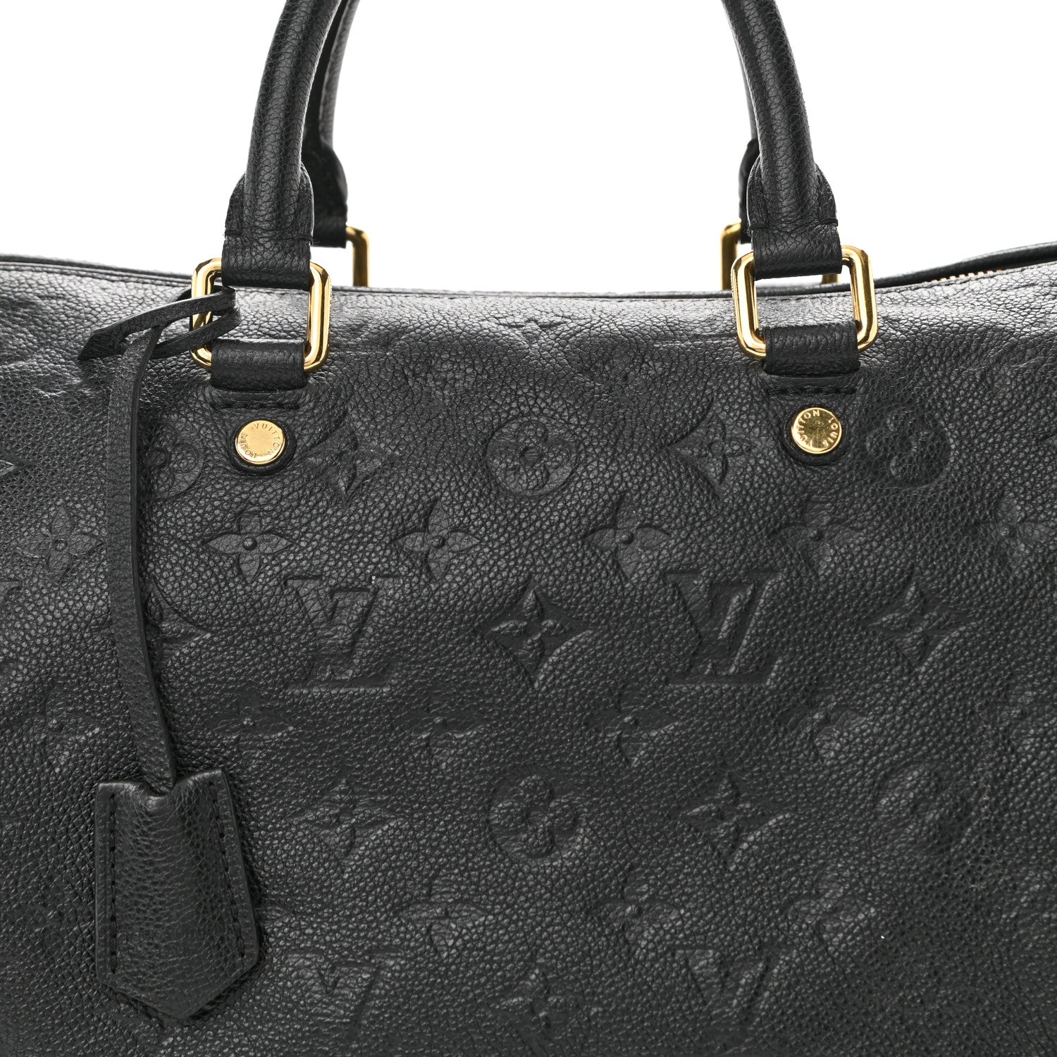 Louis Vuitton Empreinte Speedy Bandouliere 30 Black 8 of 16