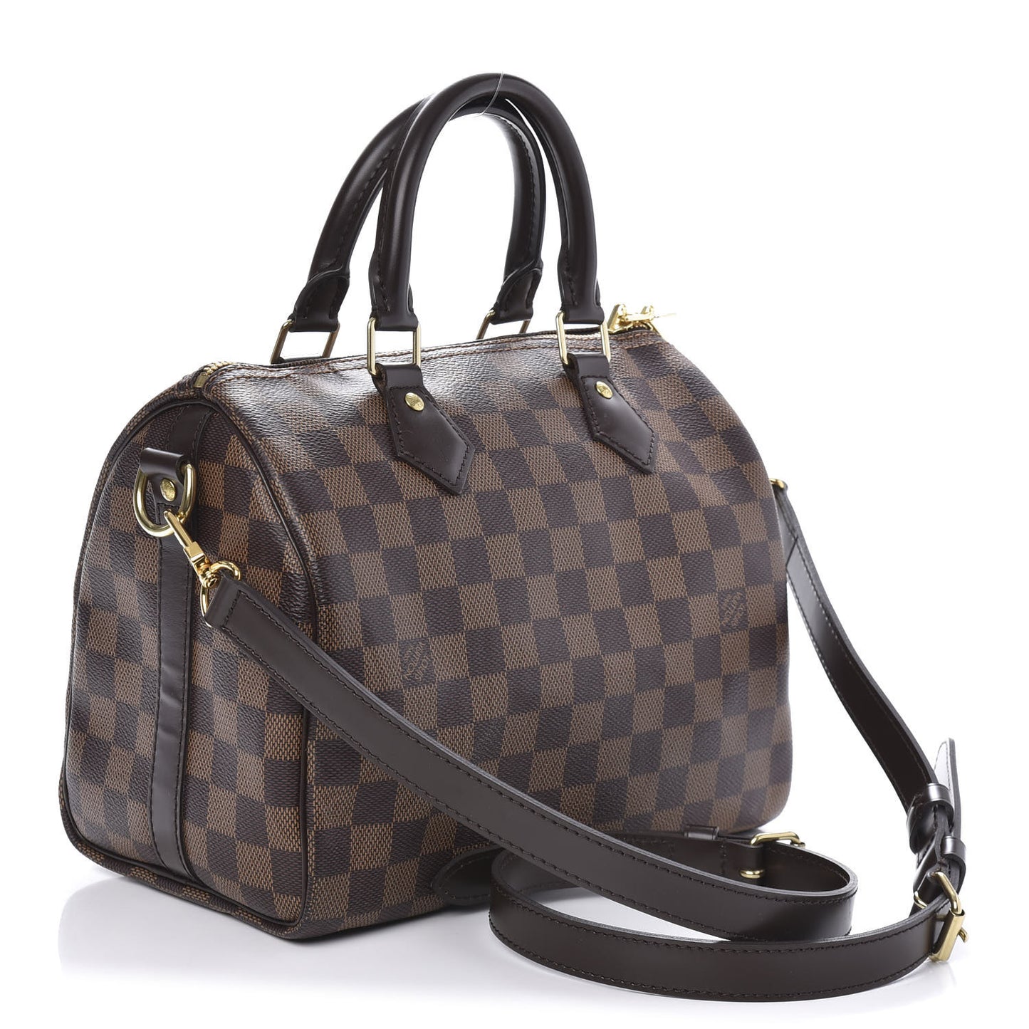 Damier Ebene Speedy Bandouliere 25