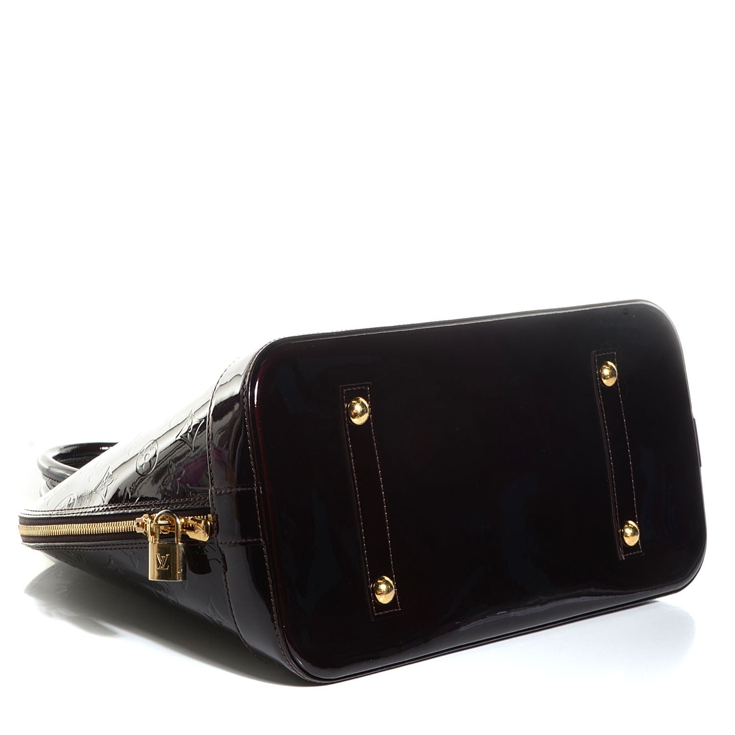 Louis Vuitton Vernis Alma GM Amarante 4 of 8