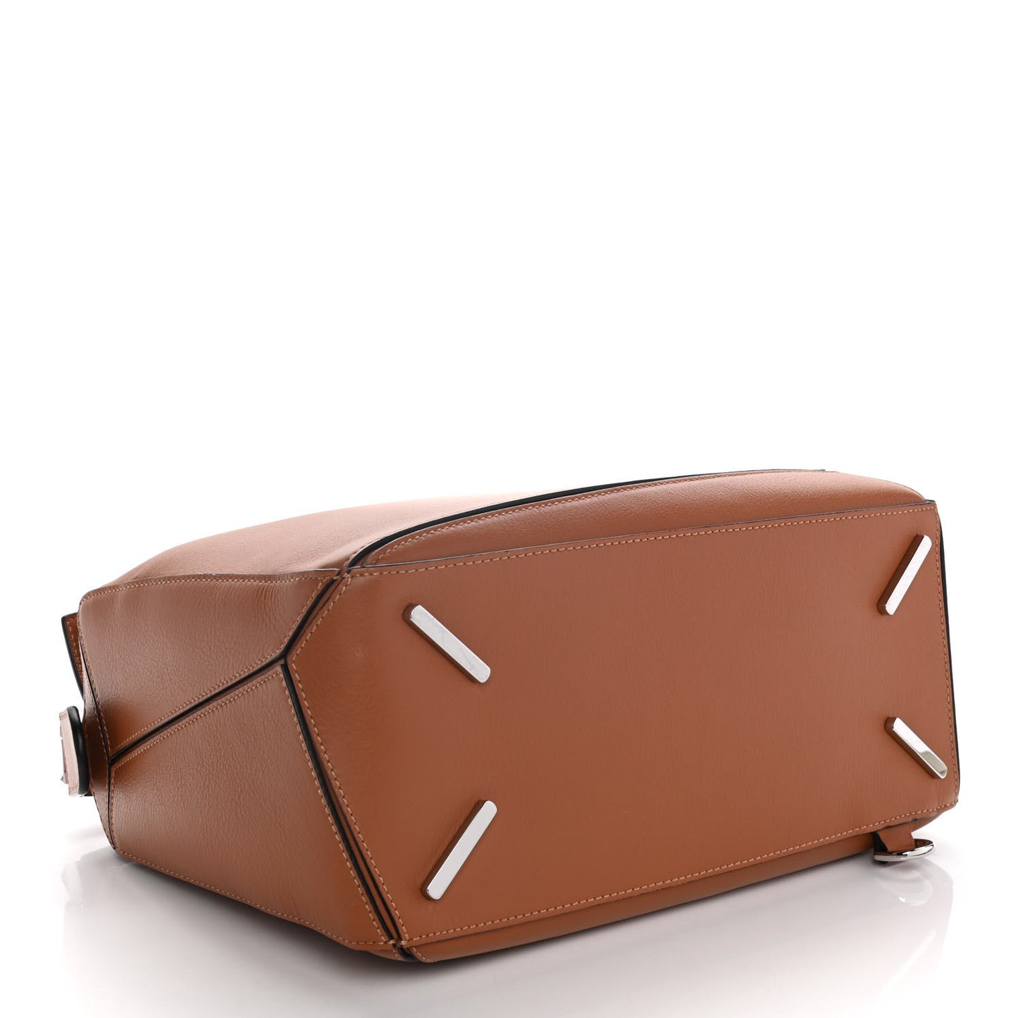 Calfskin Medium Puzzle Bag Tan