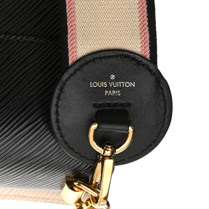 Louis Vuitton Epi Monogram Flower Twist MM Black 6 of 11
