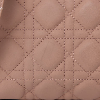 Christian Dior Ultra Matte Calfskin Cannage Medium Lady Dior Beige 13 of 16