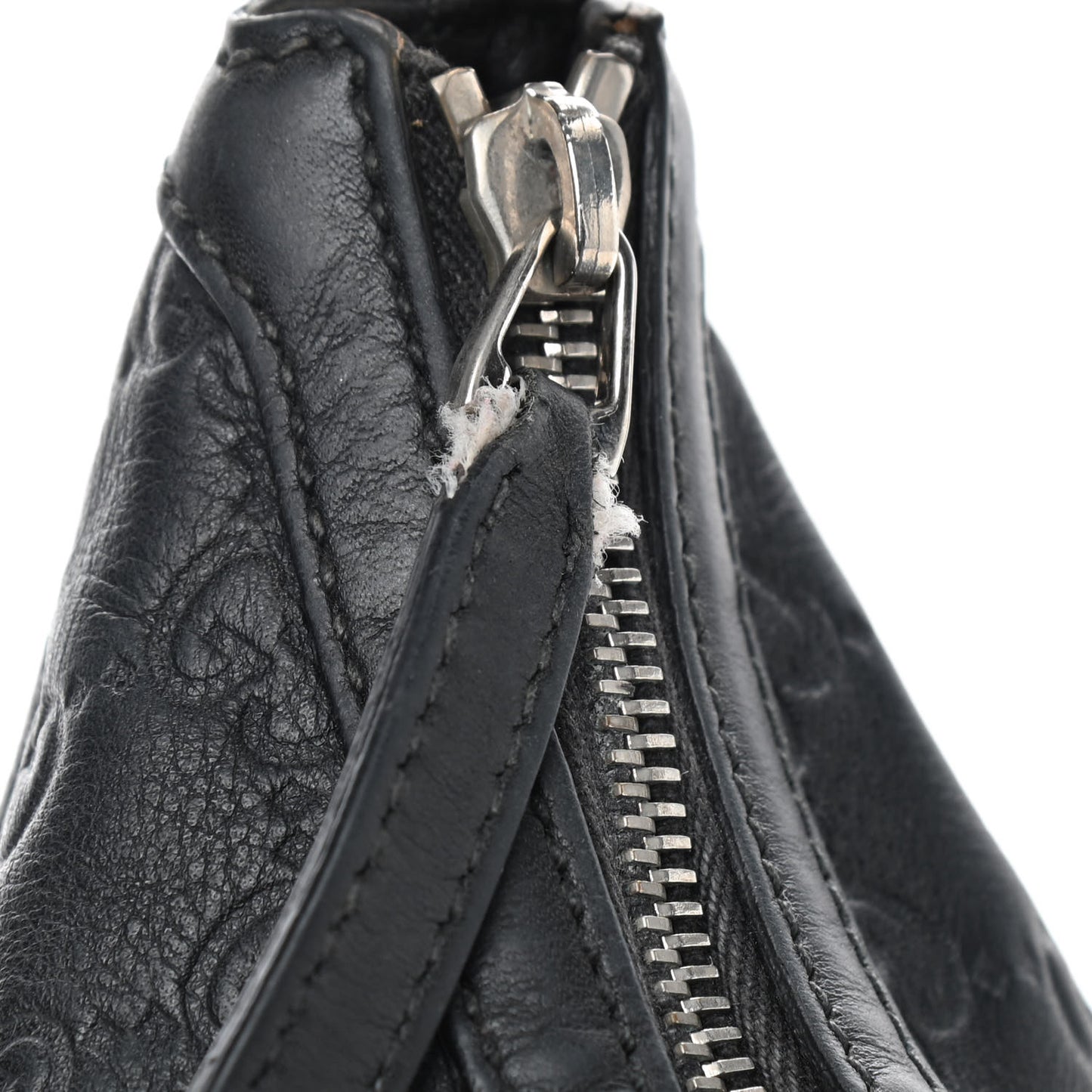 Guccissima Medium GG Twins Hobo Black