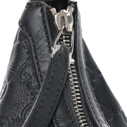 Gucci Guccissima Medium GG Twins Hobo Black 12 of 14