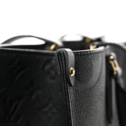 Louis Vuitton Empreinte Monogram Giant Onthego MM Black 12 of 13