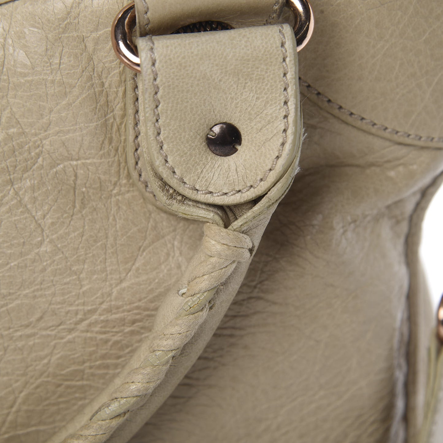 Agneau Giant 21 Rose Gold Hardware City Praline