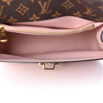 Louis Vuitton Patent Calfskin Monogram Cherrywood PM Rose Ballerine 5 of 13