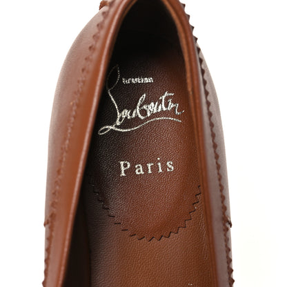 Christian Louboutin Nappa Mamadrague Flats 37 Brown 8 of 8