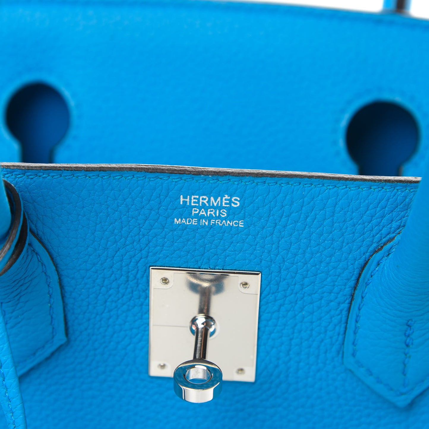 Togo Birkin 30 Bleu Zanzibar