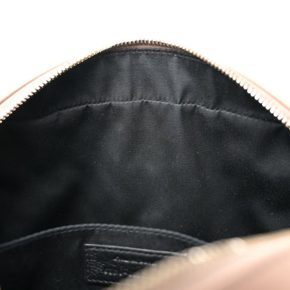 Saint Laurent Calfskin Matelasse Monogram Lou Camera Bag Dark Latte 12 of 16