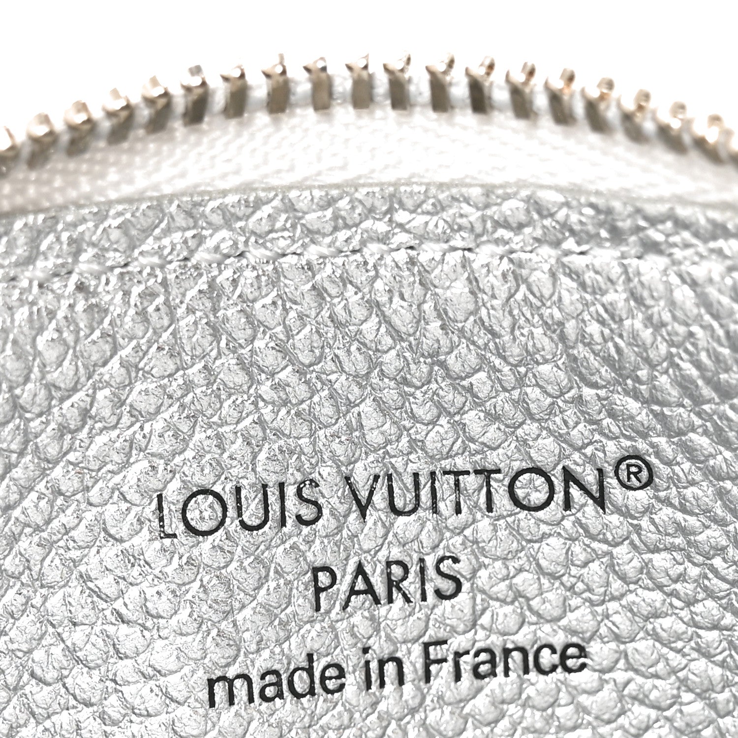 Louis Vuitton Empreinte Monogram Zipped Romy Card Holder Silver 6 of 7