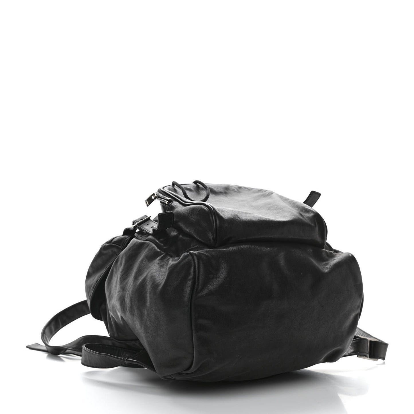 Calfskin Delave Backpack Black
